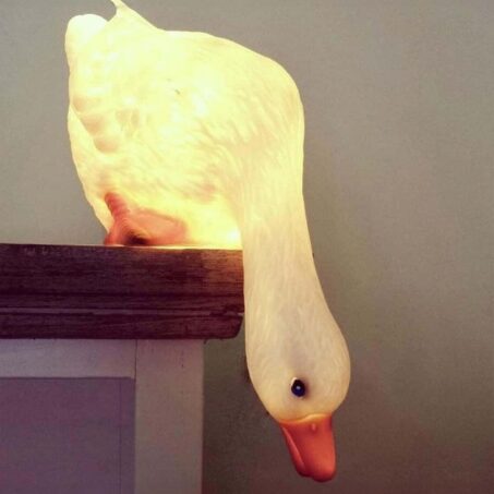 FLOATING DUCK Night Light – โคมไฟกลางคืนรูปเป็ดน้อย**