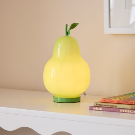 PEAR SHAPE Night Light – โคมไฟกลางคืนรูปผลสาลี่**