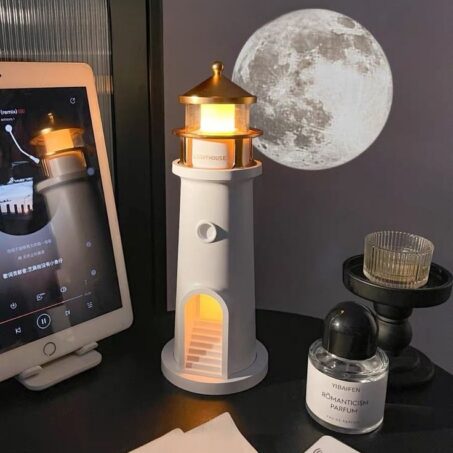 WATER BOTTLE Moon Lamp – โคมไฟตั้งโต๊ะรูปพระจันทร์