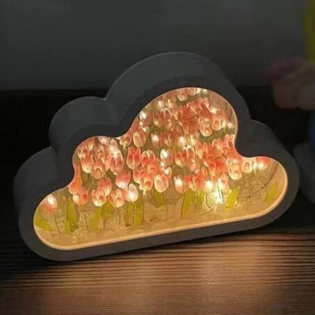 RAINBOW Cloud Night Light – โคมไฟกลางคืนรูปเมฆมีสีรุ้ง**